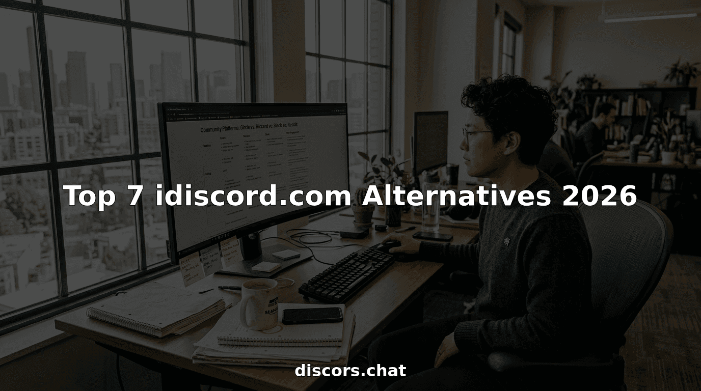 Top 7 idiscord.com Alternatives 2026